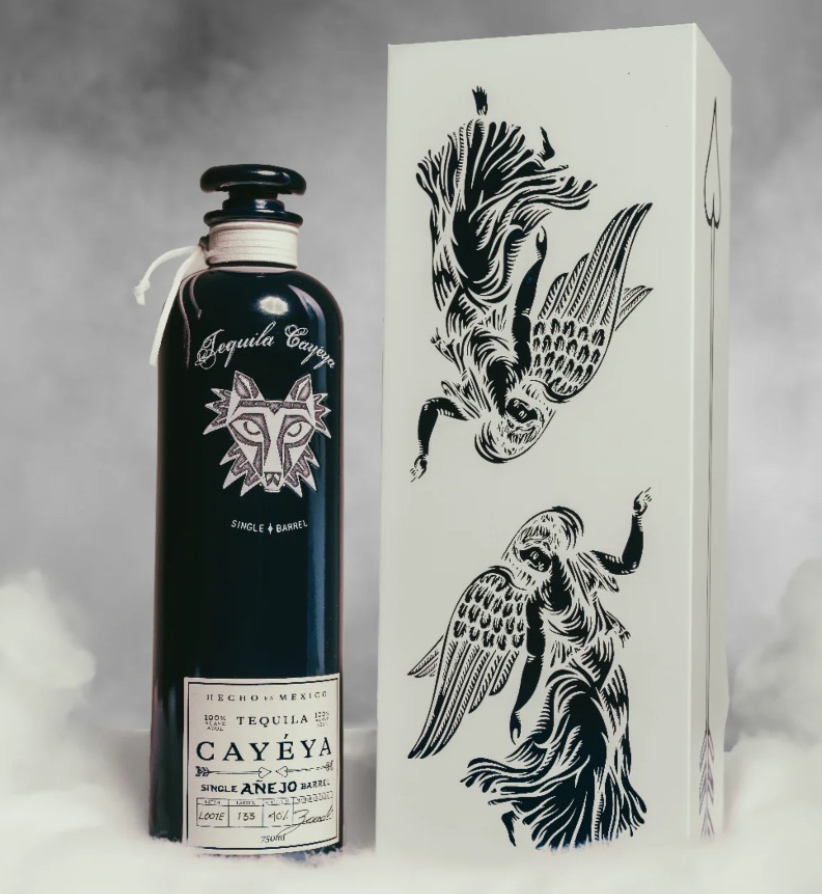 龍舌蘭酒包裝設計 Cayéya 新品發布，天使與魔鬼交織